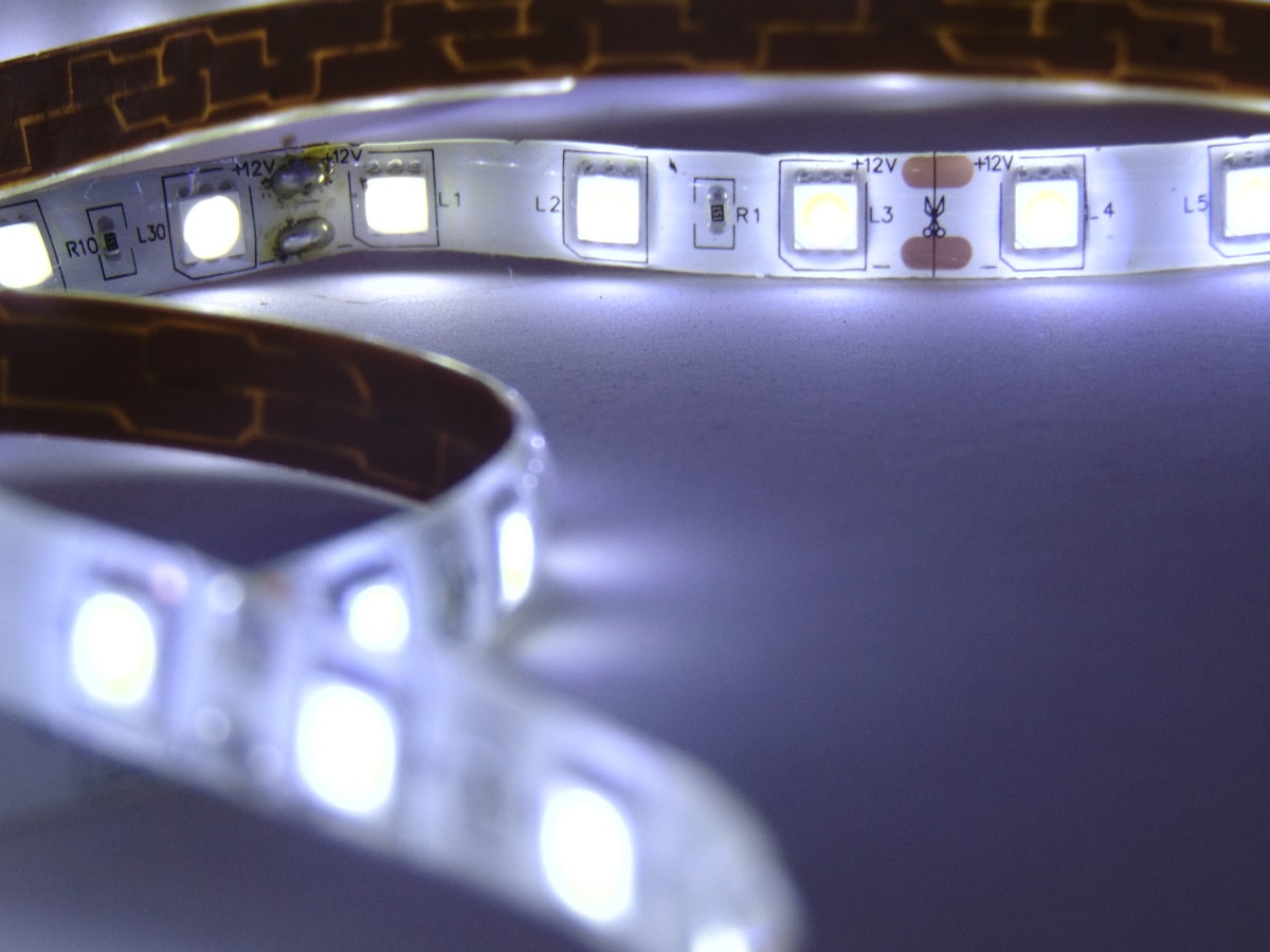 Ruban LED connecté