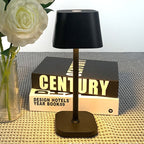 Rétro night lamp switched on