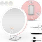 Charging LED Fill Light With Light Bracket Rotating Makeup Mirror – detail view 3 | Belloriana