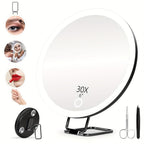 Charging LED Fill Light With Light Bracket Rotating Makeup Mirror – detail view 2 | Belloriana