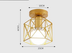 Simple Postmodern Balcony Lamp Aisle Corridor Ceiling Lamp – detail view 1 | Belloriana
