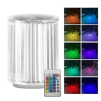 Crystal Lamp Table Lamp Atmosphere Creative Line Small Night Lamp LED Lights – detail view 1 | Belloriana