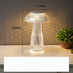 Creative Crystal Lamp Jellyfish Table Lamp Light Luxury Touch Decoration Home Decor – detail view 6 | Belloriana