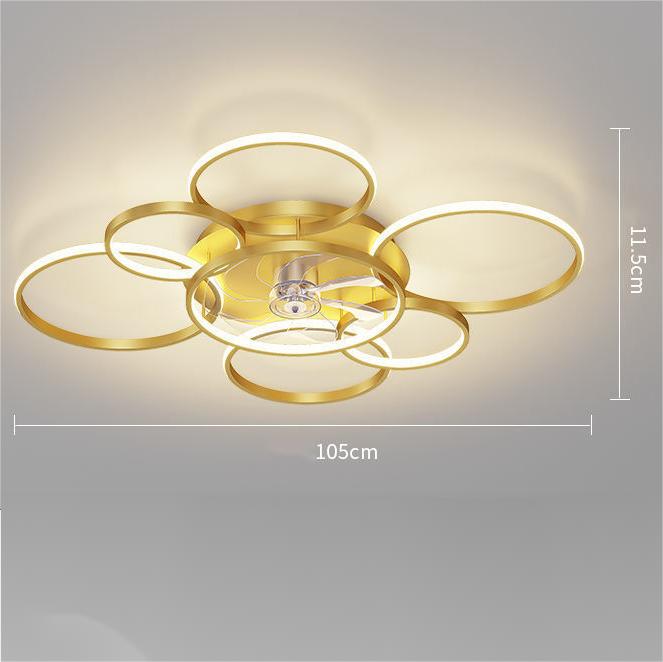 Ceiling Suction Living Room Bedroom Fan Light – detail view 6 | Belloriana