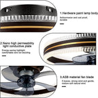 Ceiling Fan Home Integrated Invisible Ceiling Fan Light – detail view 4 | Belloriana