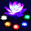 LED Lotus Lamp – studio product photo | Belloriana