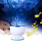 Ocean Lamp Projection Lamp LED – studio product photo | Belloriana