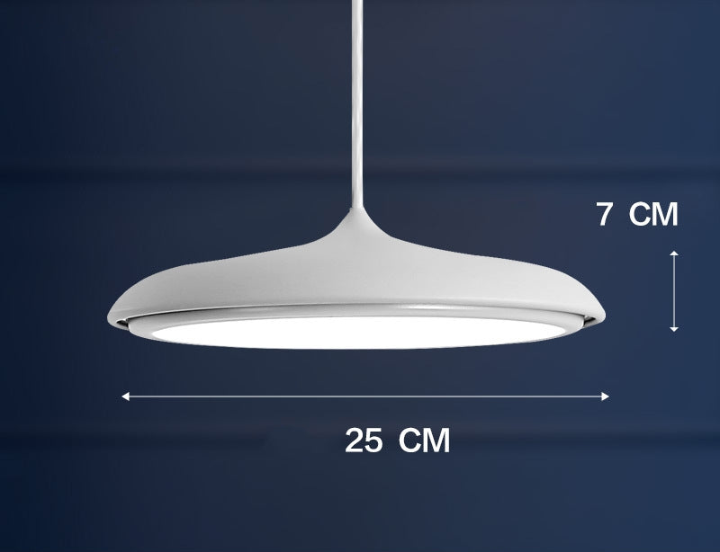 Nordique Minimalist LED Chandelier - close-up of clean linear design