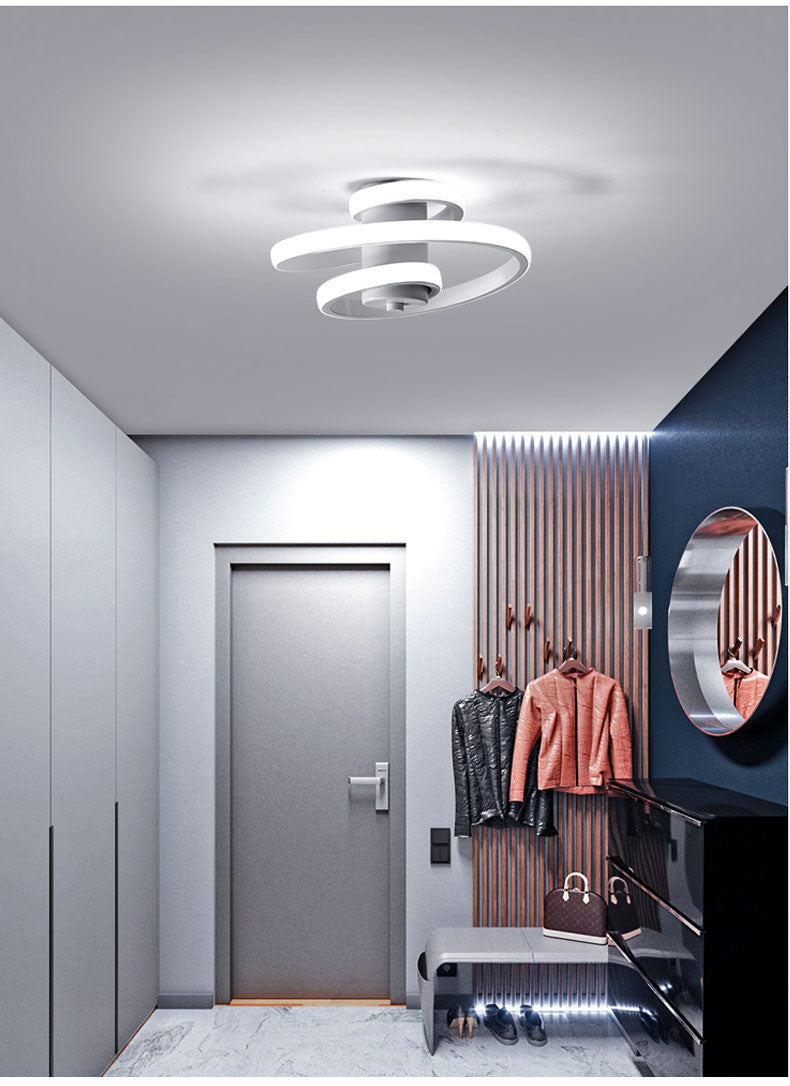 Simple And Modern Metal LED Lighting Ceiling Light – studio product photo | Belloriana