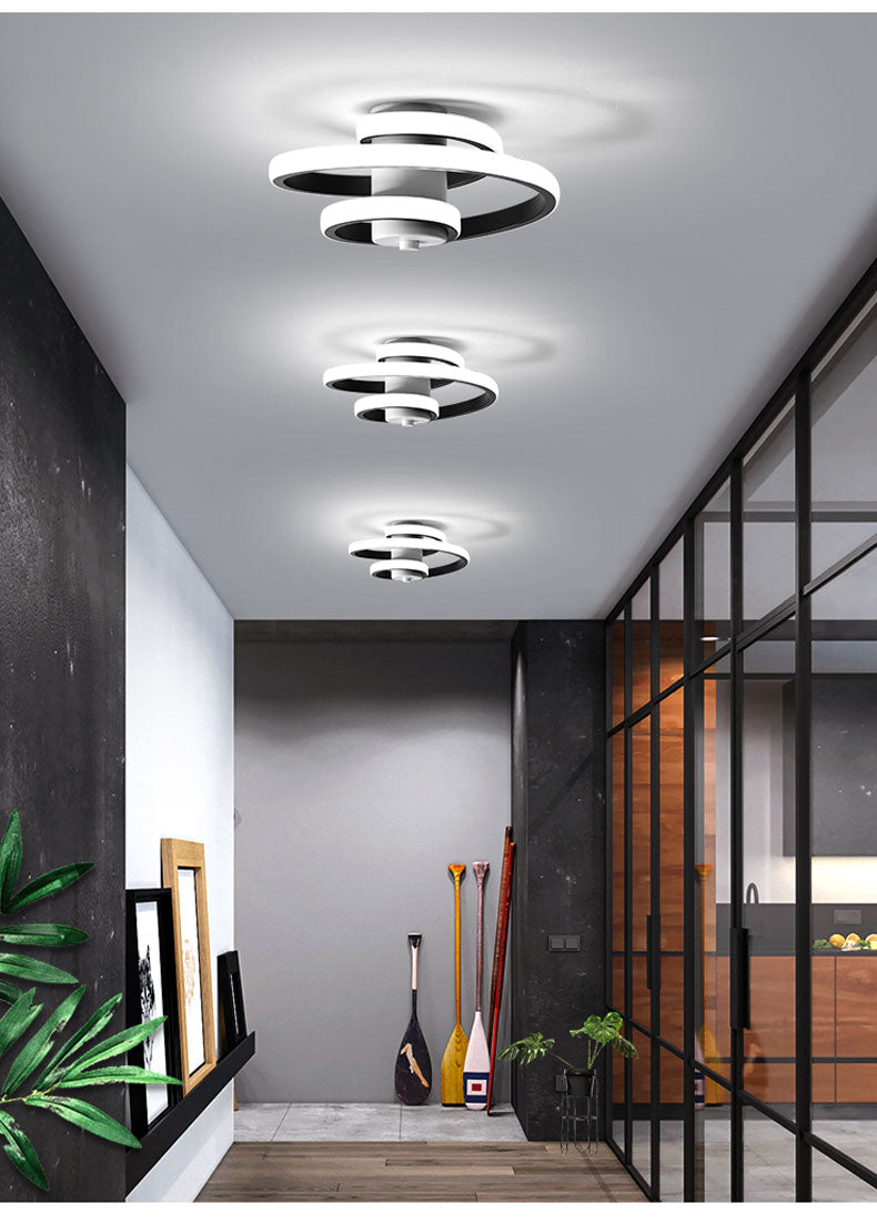 Simple And Modern Metal LED Lighting Ceiling Light – detail view 6 | Belloriana