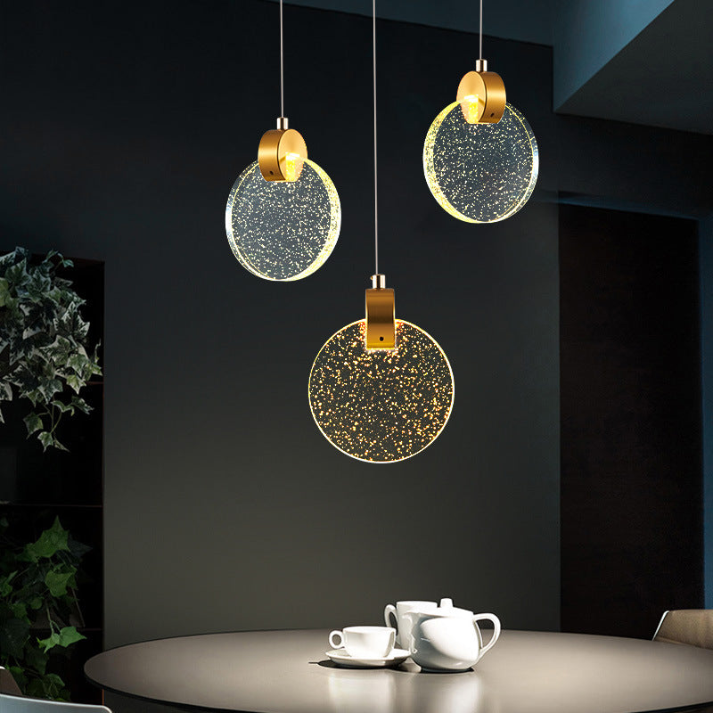 Versailles Crystal Dining Chandelier - illuminated evening glow