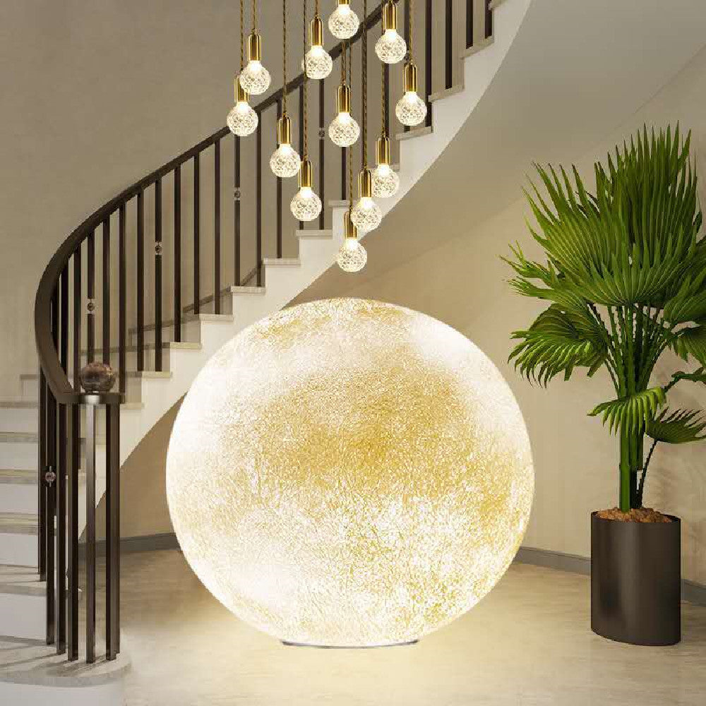 Lampadaire Lune Sculptural