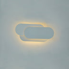 Facette Acrylic Sconce Wall Light - bedroom accent lifestyle setting
