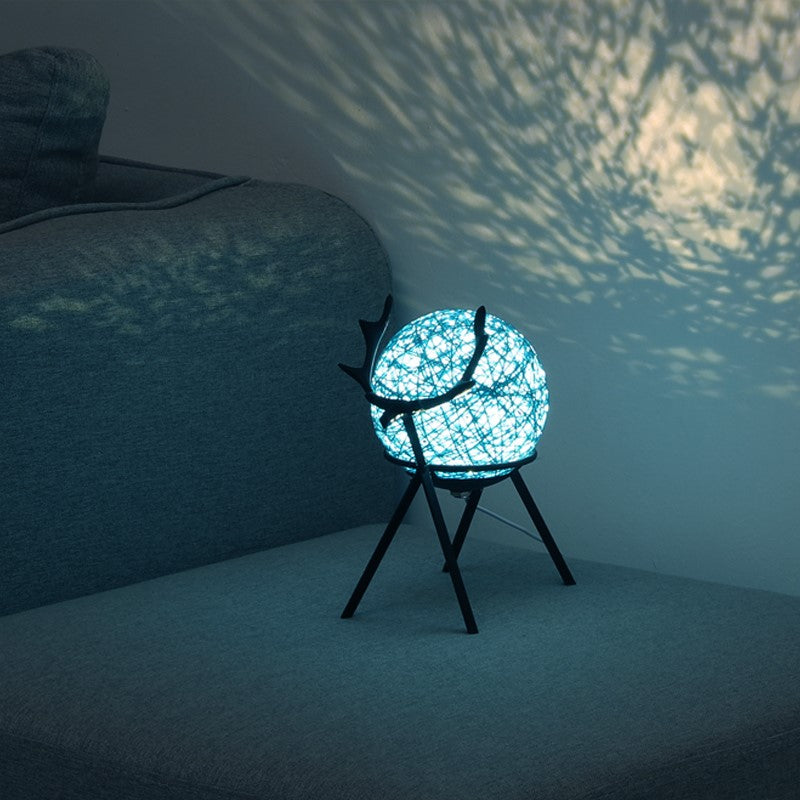 Couples Bedside Lamp Bedroom Girl Retro Style Night Light Romance – studio product photo | Belloriana