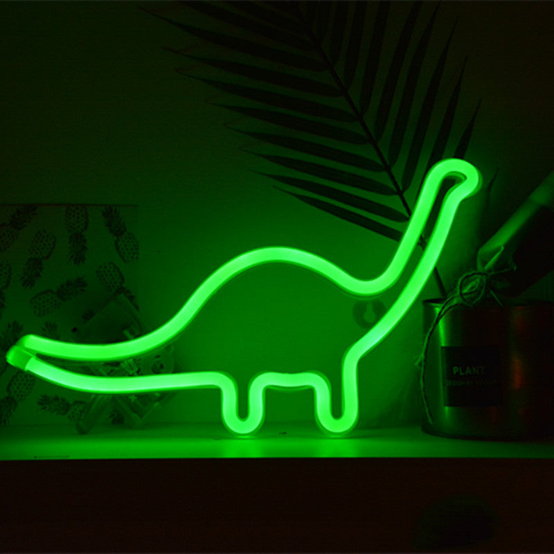 Decorative Neon Lights At Night – detail view 1 | Belloriana