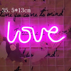 Decorative Neon Lights At Night – detail view 4 | Belloriana