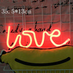 Decorative Neon Lights At Night – detail view 6 | Belloriana