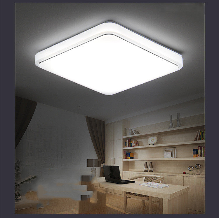 Simple Square Lighting Ceiling Lamp, Living Room Bedroom Lighting Ceiling Lamp – detail view 2 | Belloriana
