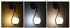Nordic Bedroom Bedside LED Wall Lamp Golden Personality Home Lighting – detail view 2 | Belloriana