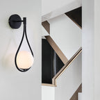Nordic Bedroom Bedside LED Wall Lamp Golden Personality Home Lighting – detail view 3 | Belloriana