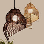 Suspension rotin - ambiance