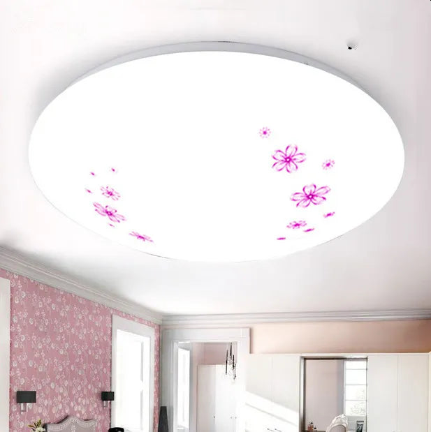 Plafonnier LED rond ambiance