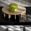 Plateau Table Basse Effet Marbre