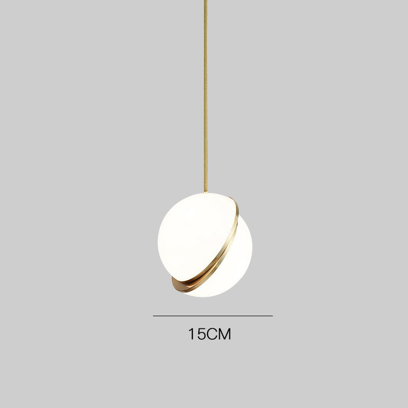 Simple Single Head Chandelier New Living Room Light Bedroom Dining Room Light – studio product photo | Belloriana