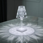 Lampe Cristal rechargeable diamant