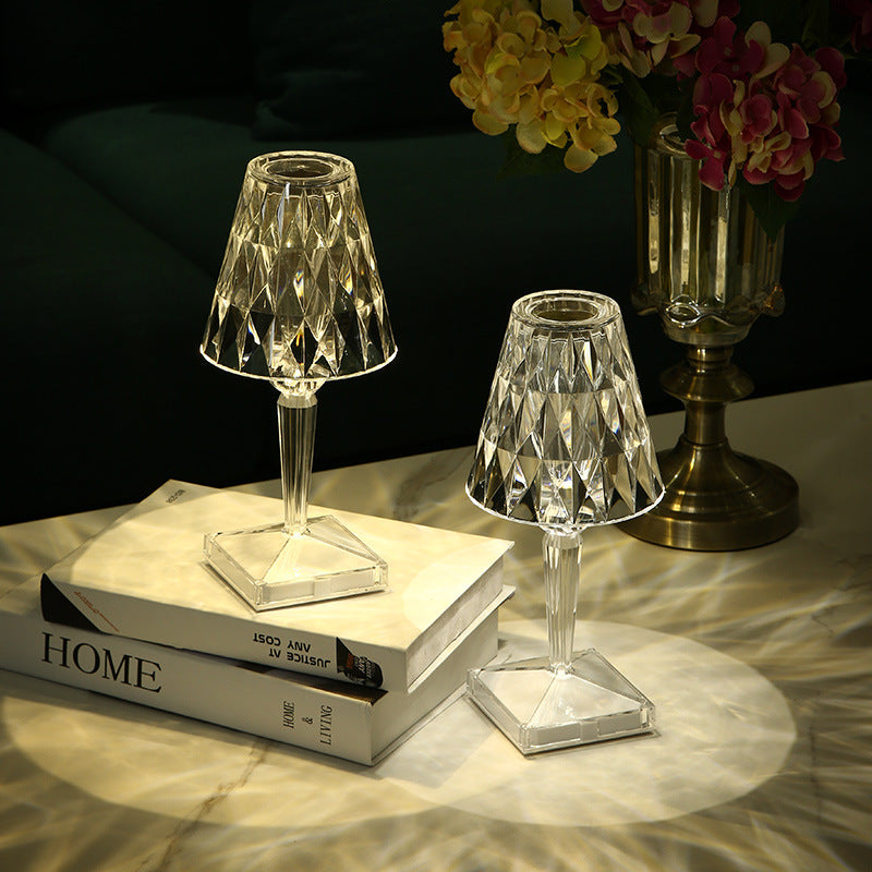 Lampe Diamant Cristal Rechargeable Sans Fil
