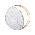 Marble Bedside LED Wall Lamp Creative Art Design Eclipse Wall Sconce Lighting – detail view 4 | Belloriana