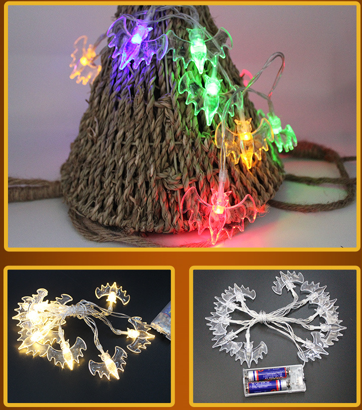 Halloween Decoration Pumpkin Light LED String Lights Lantern – detail view 6 | Belloriana