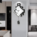 Horloge Murale Bois Digitale