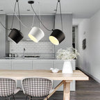 Chandelier Modern Restaurant Window LED Lamp Snare Chandelier – studio product photo | Belloriana