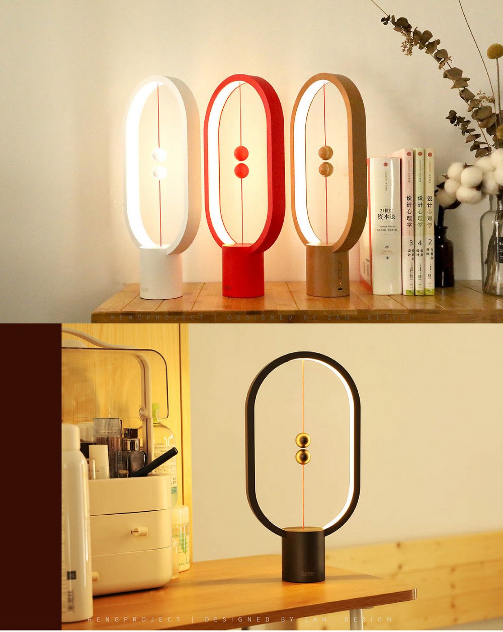 Balanced Magnetic Bedside Night Light For Bedroom – detail view 6 | Belloriana