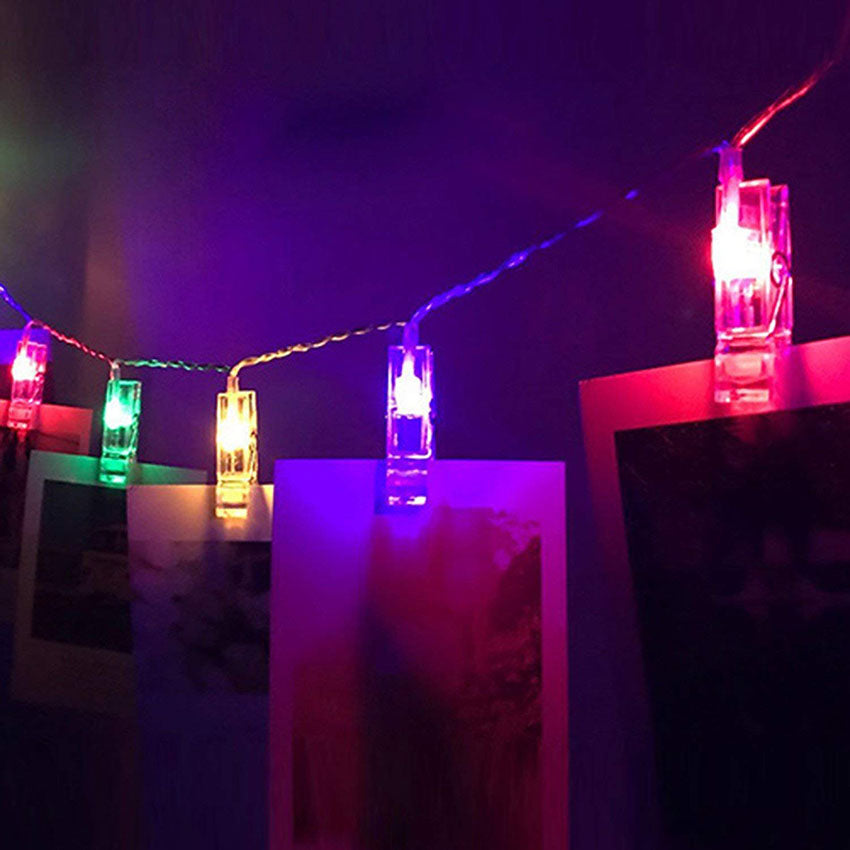 LED Photo Holder String Lights – detail view 5 | Belloriana