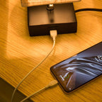 Table Lamp Linen Square Table Lamp Study Bedside Table Lamp – detail view 2 | Belloriana