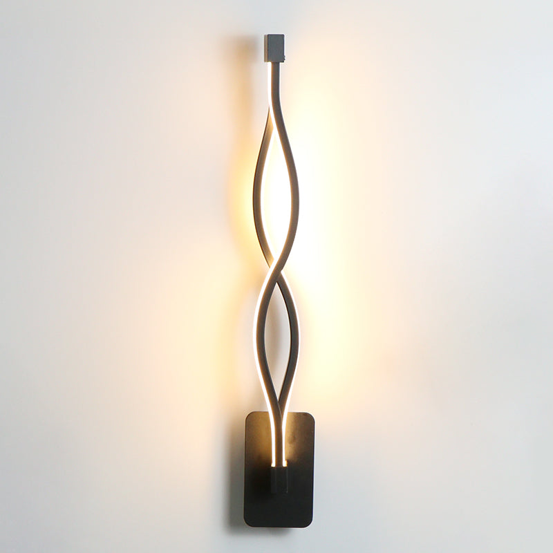 LED Aluminum Wave Wall Light – detail view 2 | Belloriana