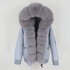 veste amovible en fourrure