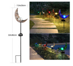 LED Solar Flame Light Metal LED Garden Light Flame Effect Lamp Waterproof Outdoor Lights – detail view 5 | Belloriana