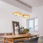 Simplicity Solid Wood Dining Pendant Circle – detail view 4 | Belloriana