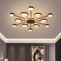 Belloriana Halo Ceiling Light - mounted on bedroom ceiling