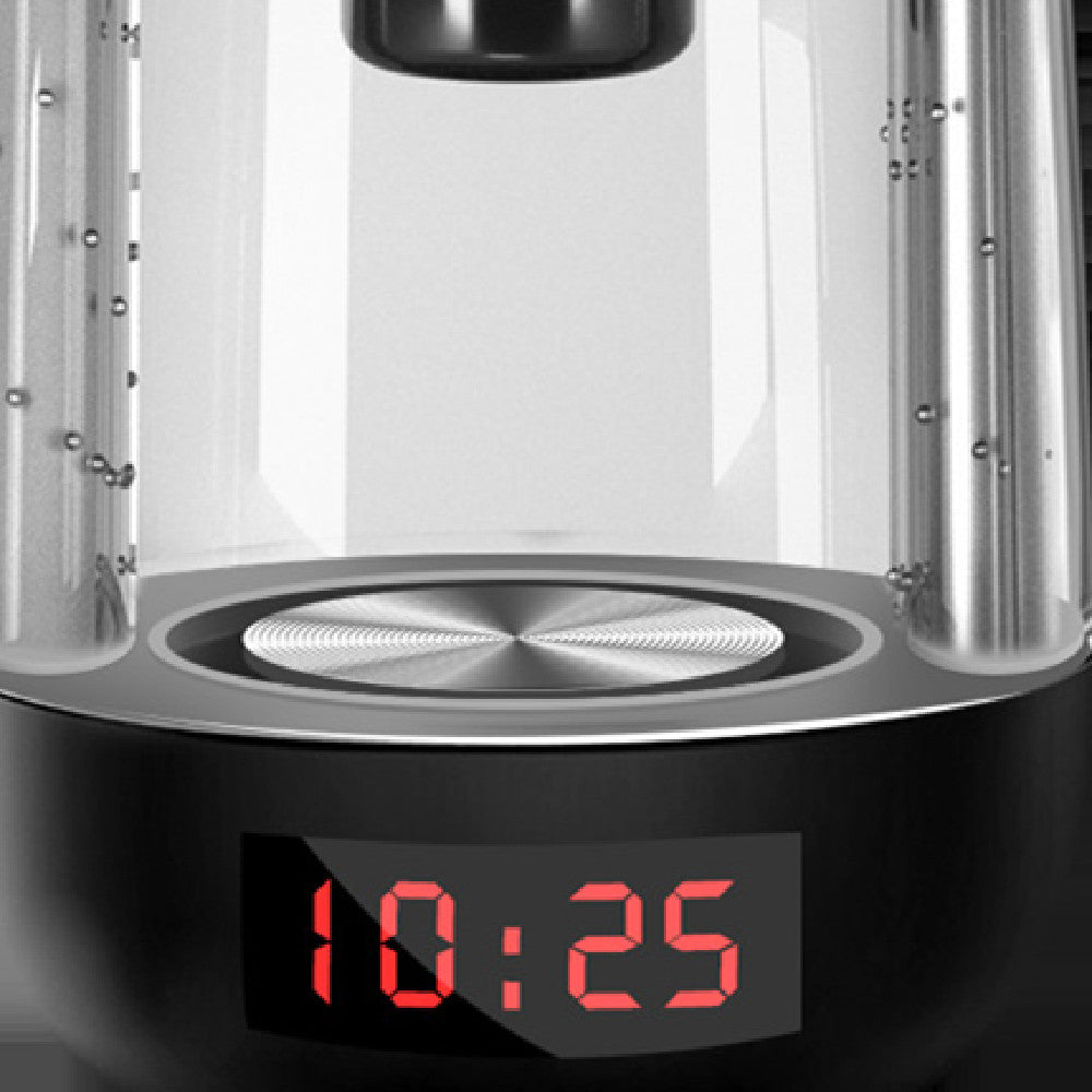 Compact lamp switched on