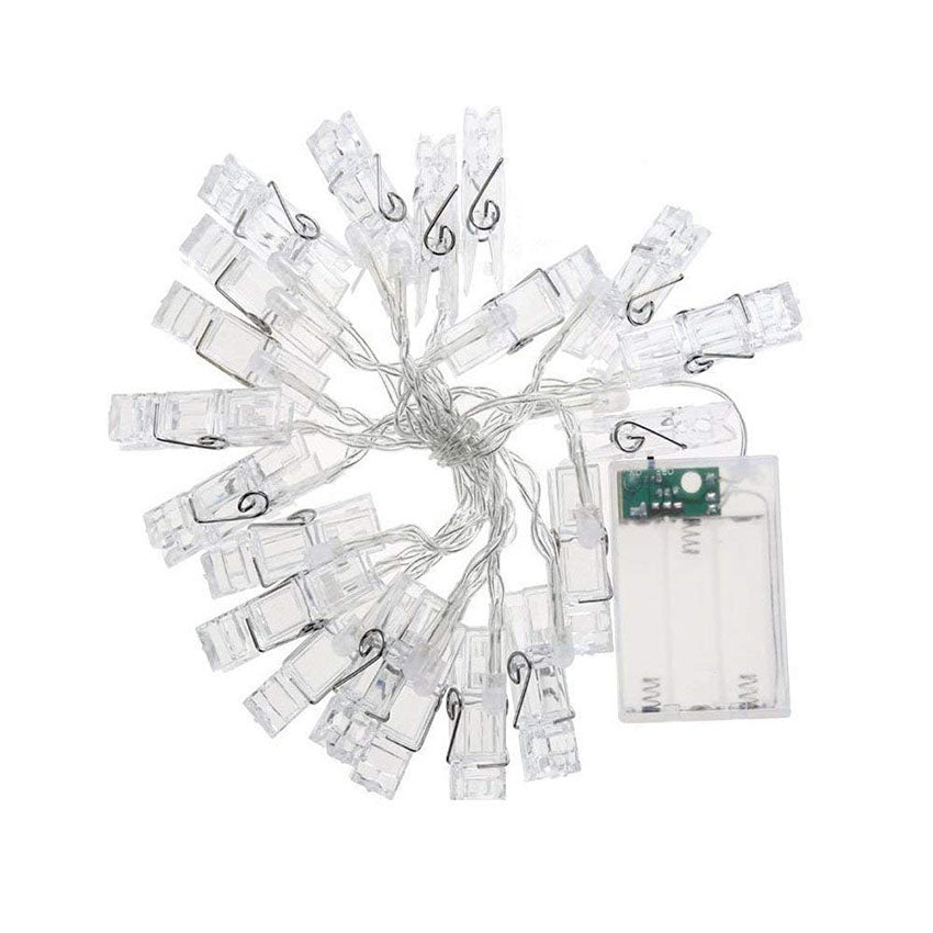 LED Photo Holder String Lights – detail view 3 | Belloriana