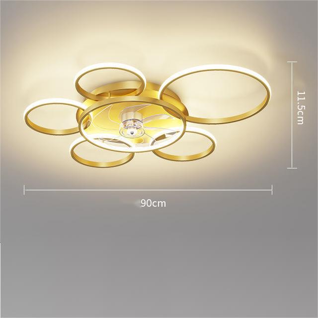 Ceiling Suction Living Room Bedroom Fan Light – detail view 5 | Belloriana