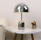 Champignon Rose Gold Bedside Lamp - base detail