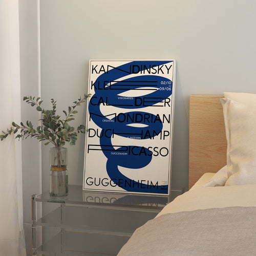 Affiche Murale Abstraite Minimaliste