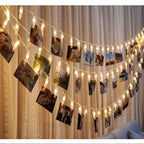 LED Photo Holder String Lights – detail view 1 | Belloriana
