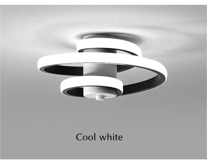 Simple And Modern Metal LED Lighting Ceiling Light – detail view 5 | Belloriana