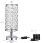 Lampe Cristalys detail cristal